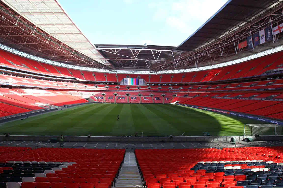 Utsikt Östra läktaren nedre sektion 134