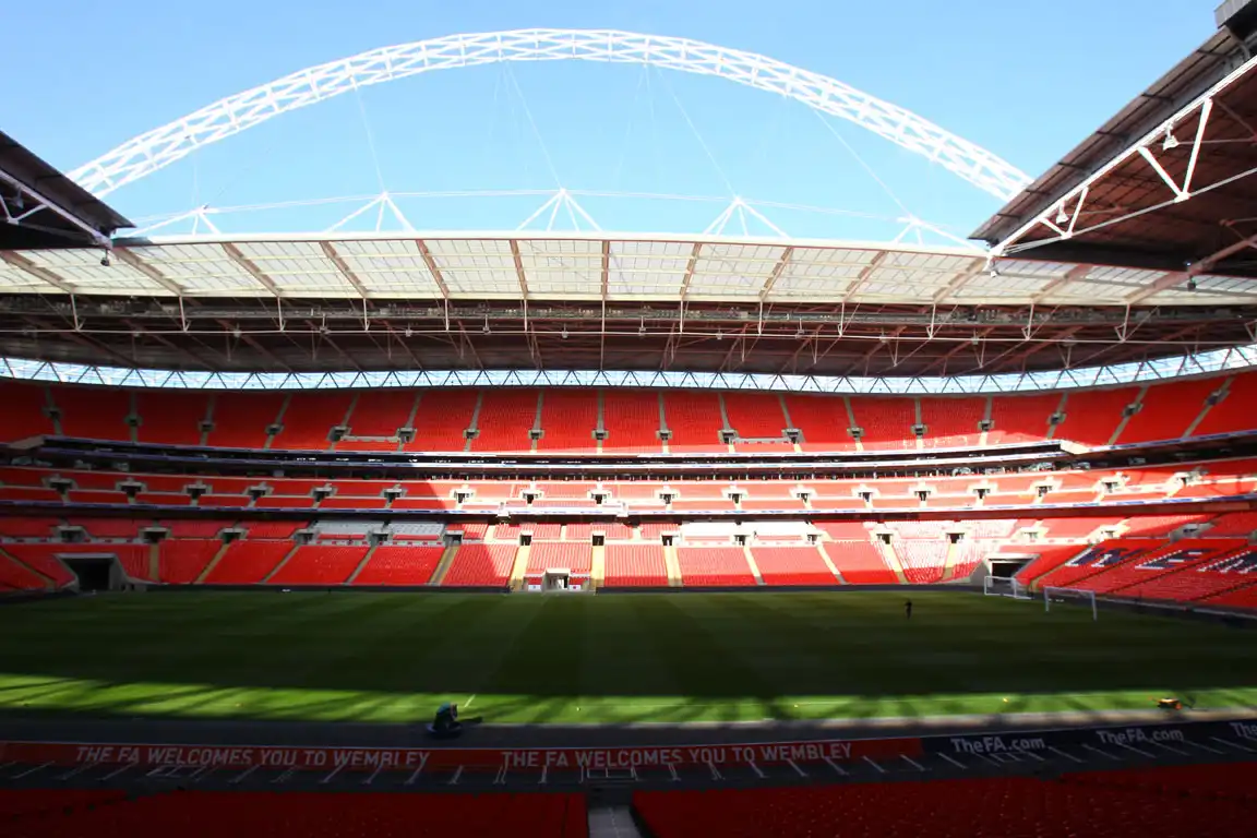 Utsikt Södra läktaren nedre sektion 122