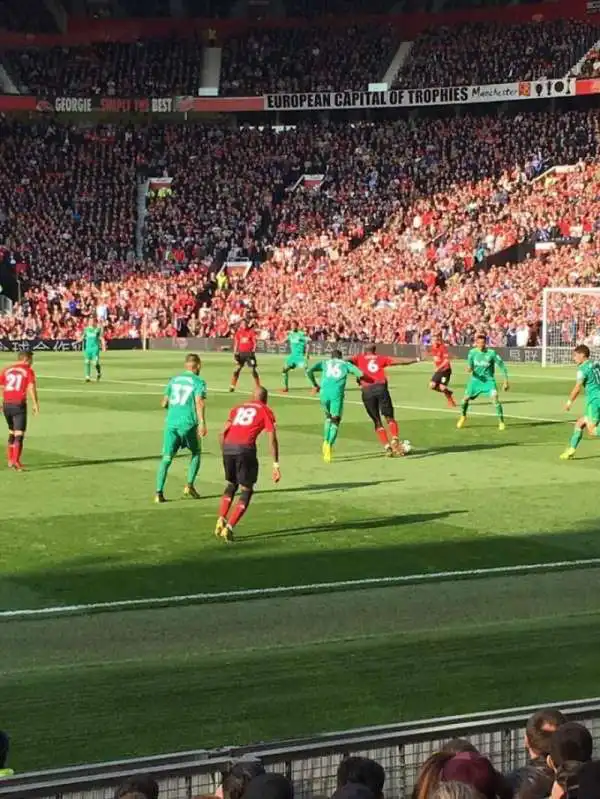 Sir Bobby Charlton Stand - Block S125 view
