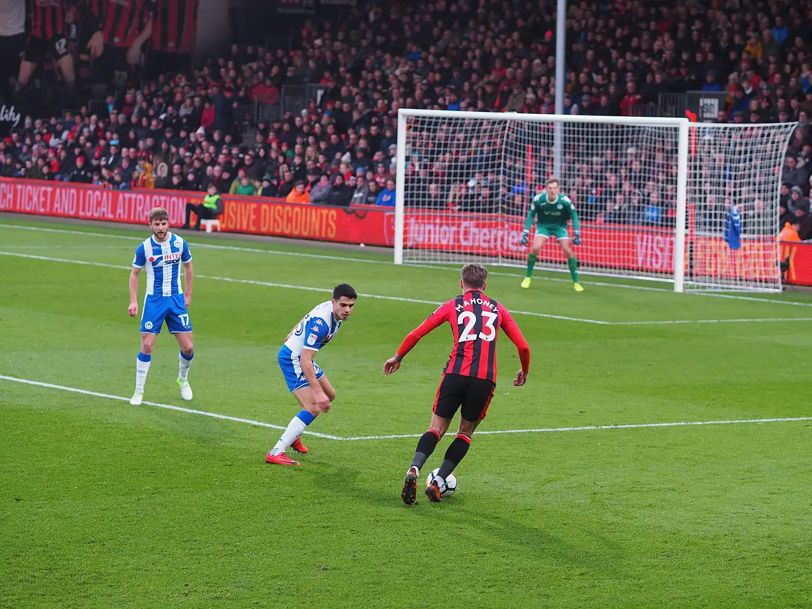 Hur lång är väntelistan för ett Bournemouth säsongskort? background image