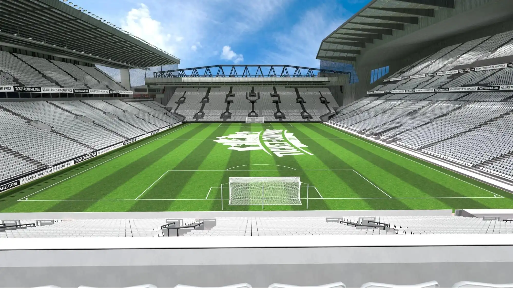 Anfield Stadium Road Stand Upper Tier illustration