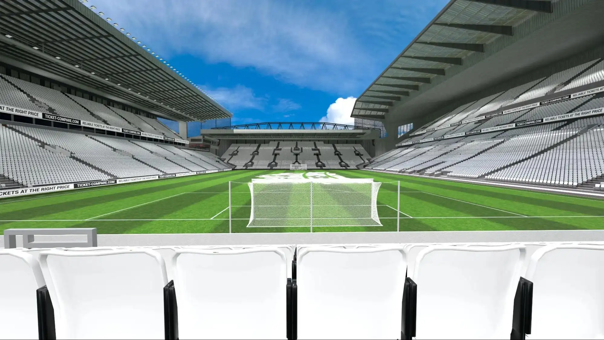 Anfield Stadium Road Stand illustration