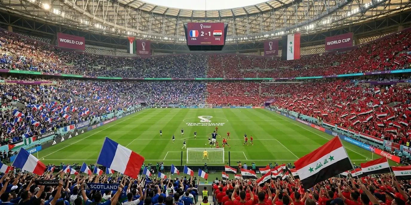 Så Köper Du Biljetter till Frankrike vs Irak VM 2026 background image