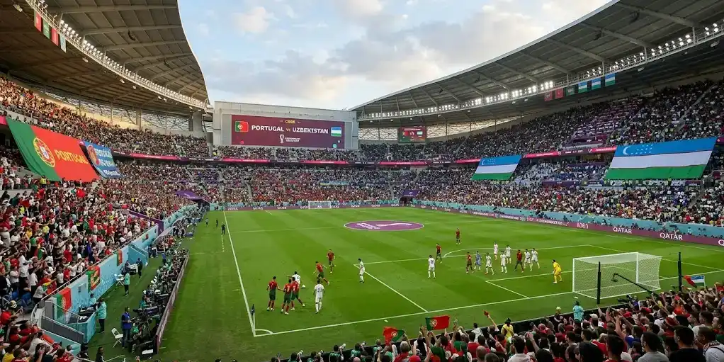 Så köper du Portugal vs Uzbekistanbiljetter till VM 2026 background image