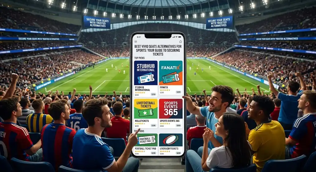 Bästa alternativen till Vivid Seats för sport- och evenemangsbiljetter background image
