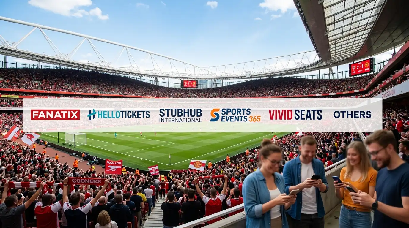 Bästa alternativen till LiveFootballTickets för fotbollsbiljetter background image