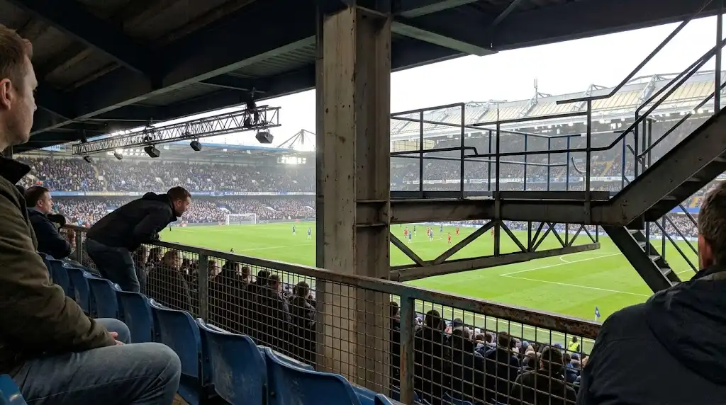 Sämsta platsen att sitta på Stamford Bridge background image