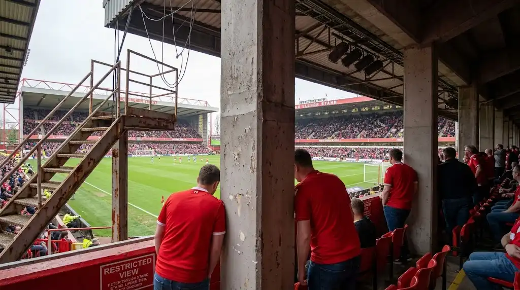 Sämsta platsen att sitta på City Ground background image