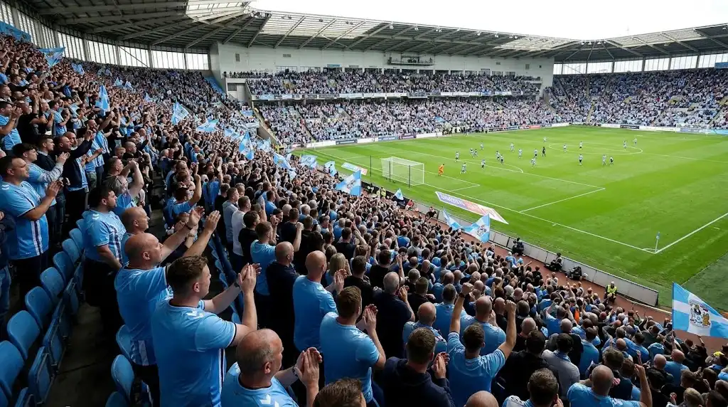 När släpps Coventry City-biljetter? background image